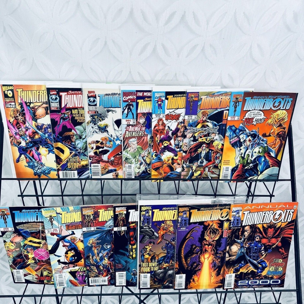 Thunderbolts 0 2-3 9 12-18 31-32 Annual 2000 Lot (Marvel Volume 1) Baron Zemo